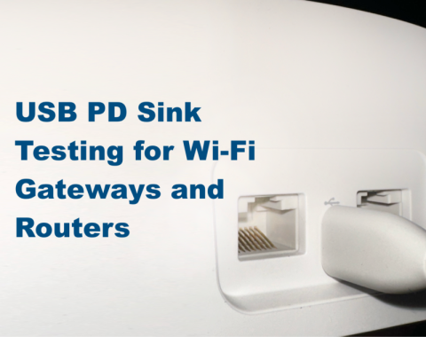 Image of the back of a device with a USB-C cable plugged in and an empty ethernet port.